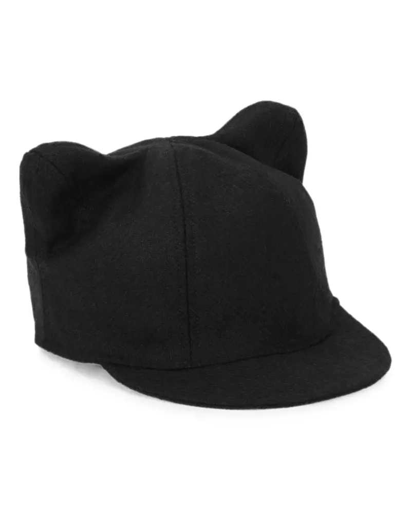 Henrik Vibskov Cara Eyed sculptural-detail cap - Schwarz Schwarz