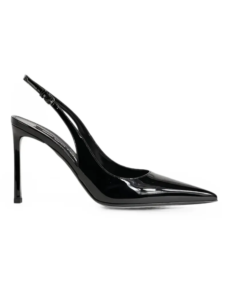 Sergio Rossi Sr Liya Slingback-Pumps aus Lackleder - Schwarz Schwarz