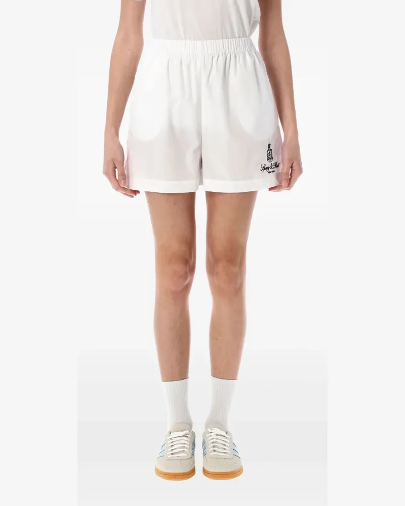 SPORTY & RICH Klassische Shorts - Weiß Weiß