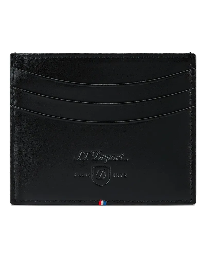 S.T. Dupont Line D cardholder - Schwarz Schwarz