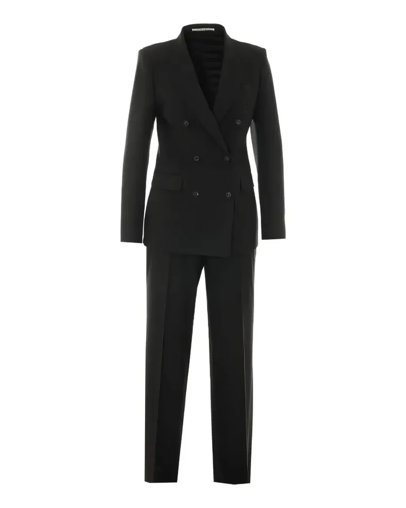 Tagliatore double-breasted trouser suit - Schwarz Schwarz