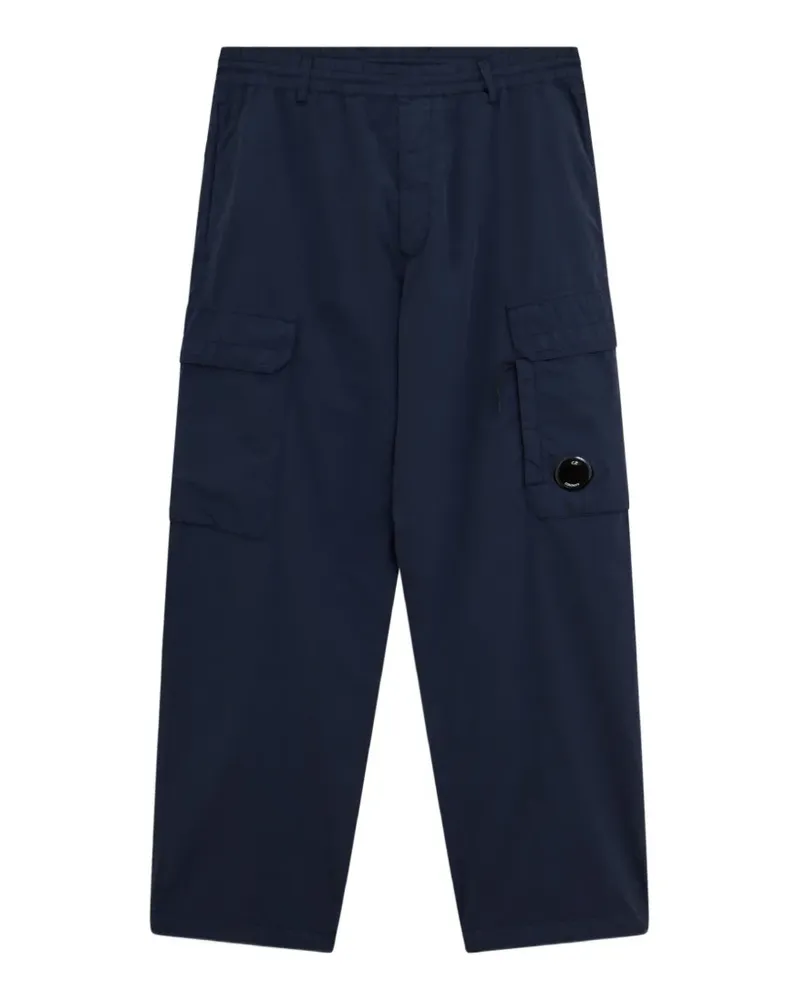 C.P. Company lens-detail pocket trousers - Blau Blau