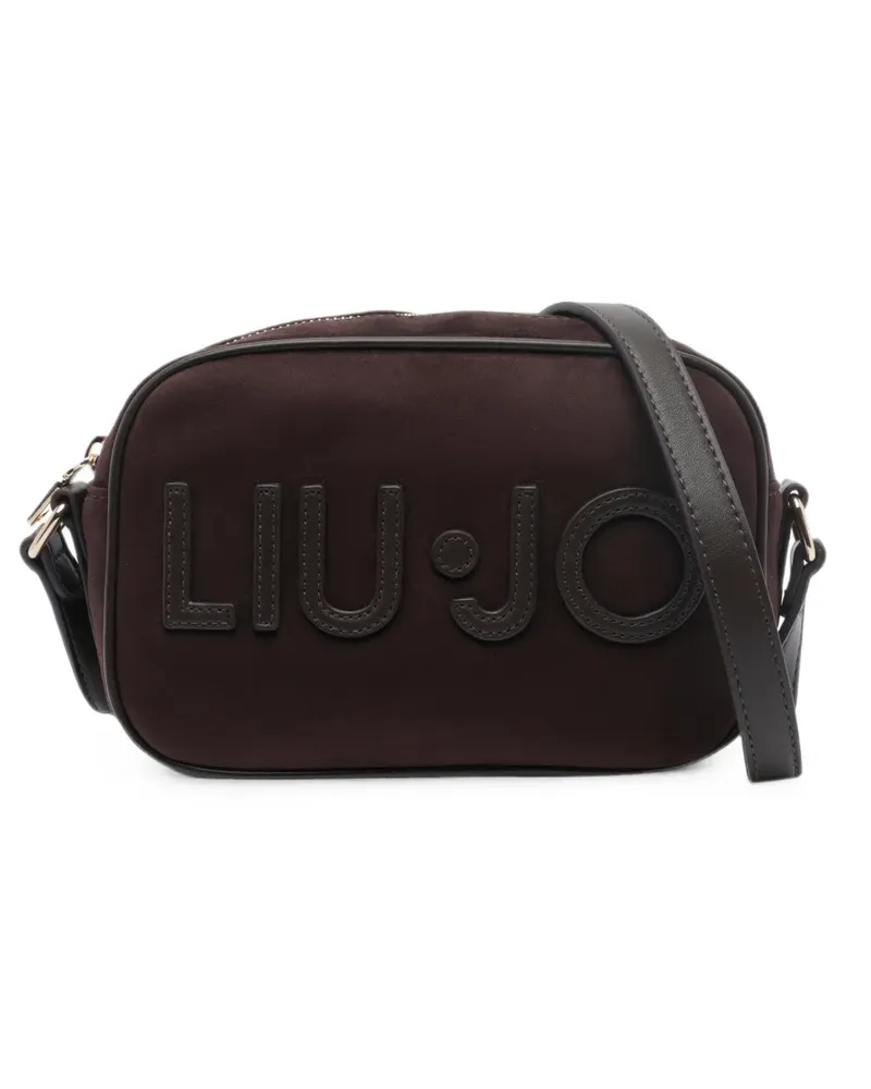 Liu Jo logo-appliqué camera bag - Braun Braun