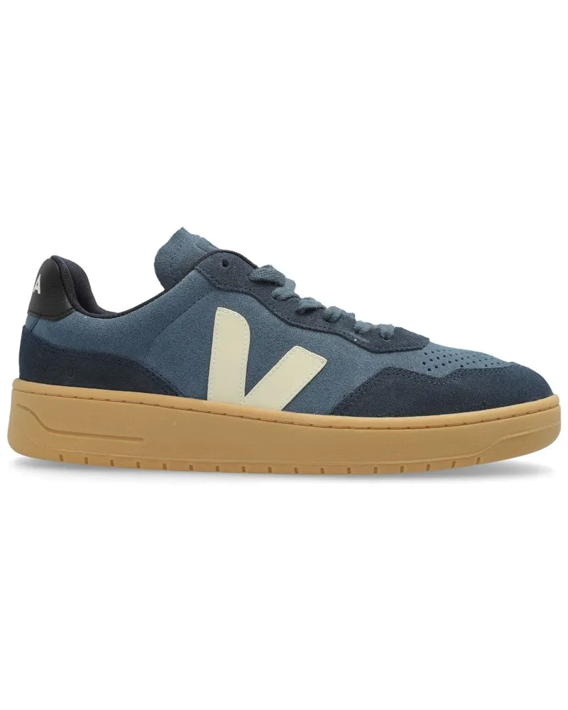VEJA V-90 Sneakers aus Wildleder - Blau Blau