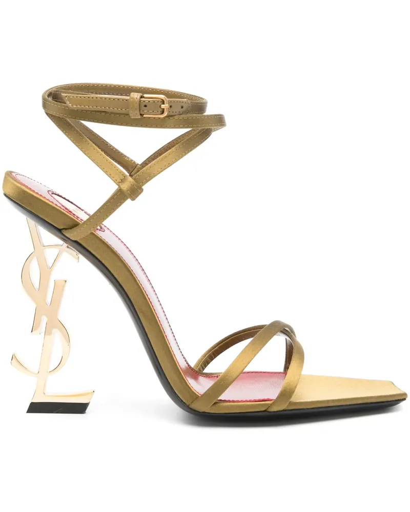 Saint Laurent Opyum Sandalen 110mm - Grün Grün