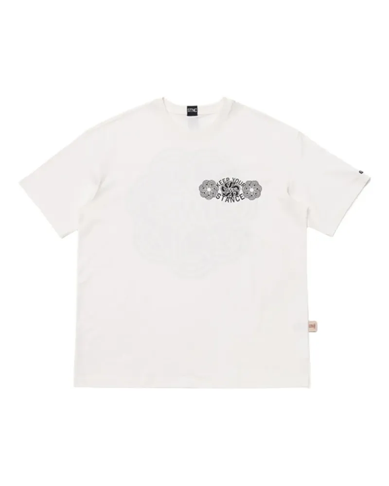 Stance graphic-print cotton T-shirt - Weiß Weiß