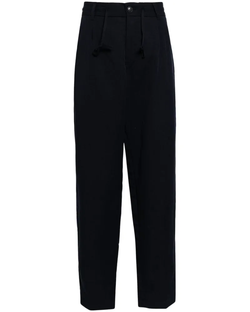HUGO BOSS Hose mit Tapered-Bein - Blau Blau