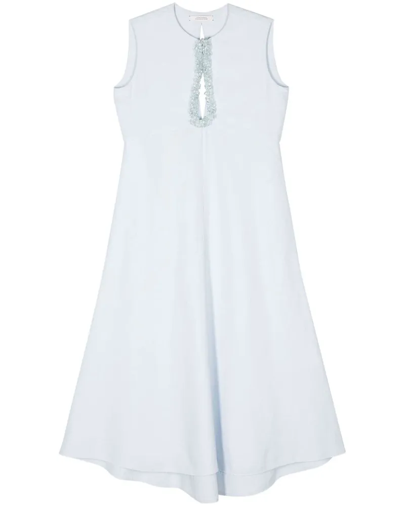 Dorothee Schumacher Kleid mit Kristallen - Blau Blau