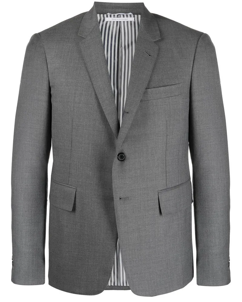 Thom Browne Sakko mit Cropped-Ärmeln - Grau Grau