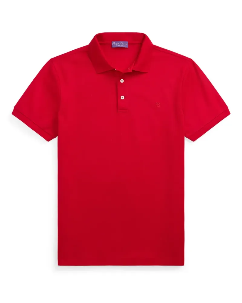 Ralph Lauren Poloshirt aus Piqué - Rot Rot