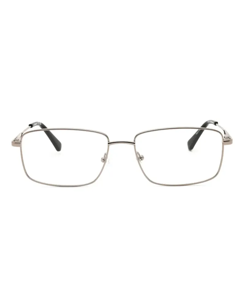 Gant rectangle-frame glasses - Silber Silber