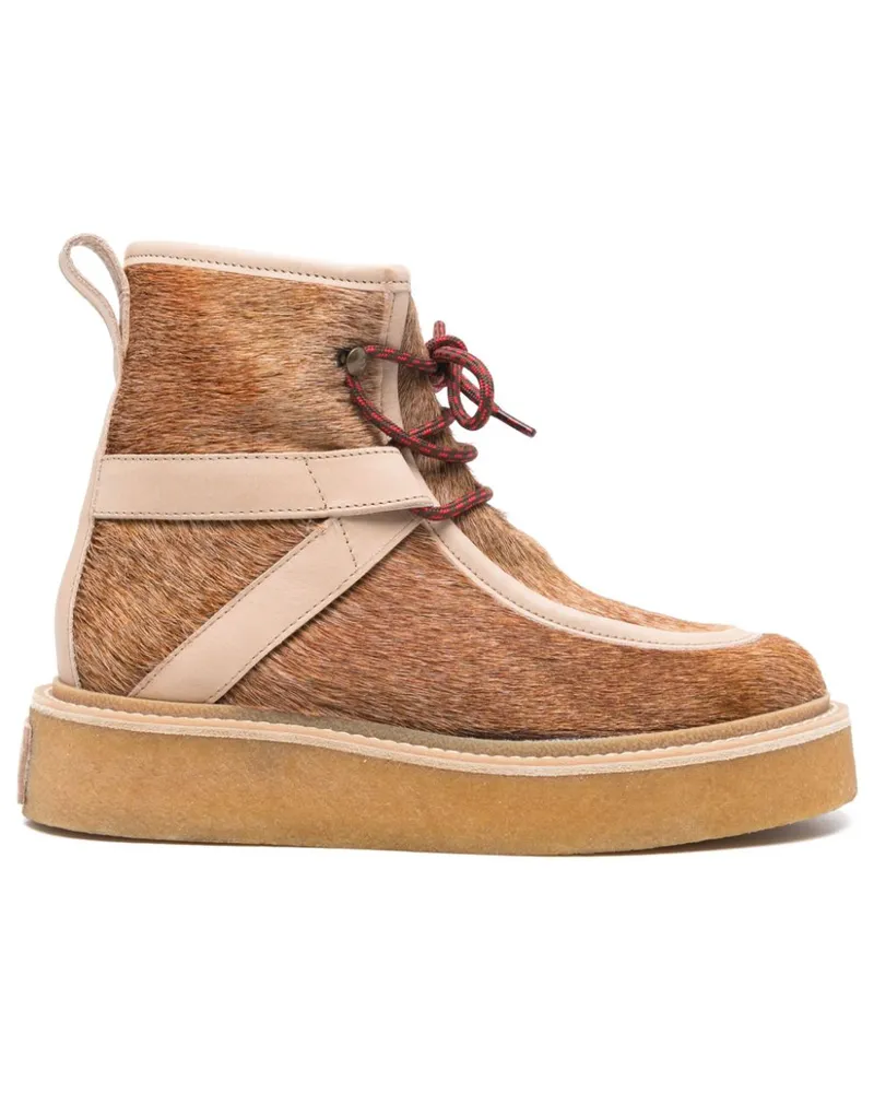 Kenzo Yuki Stiefel - Braun Braun