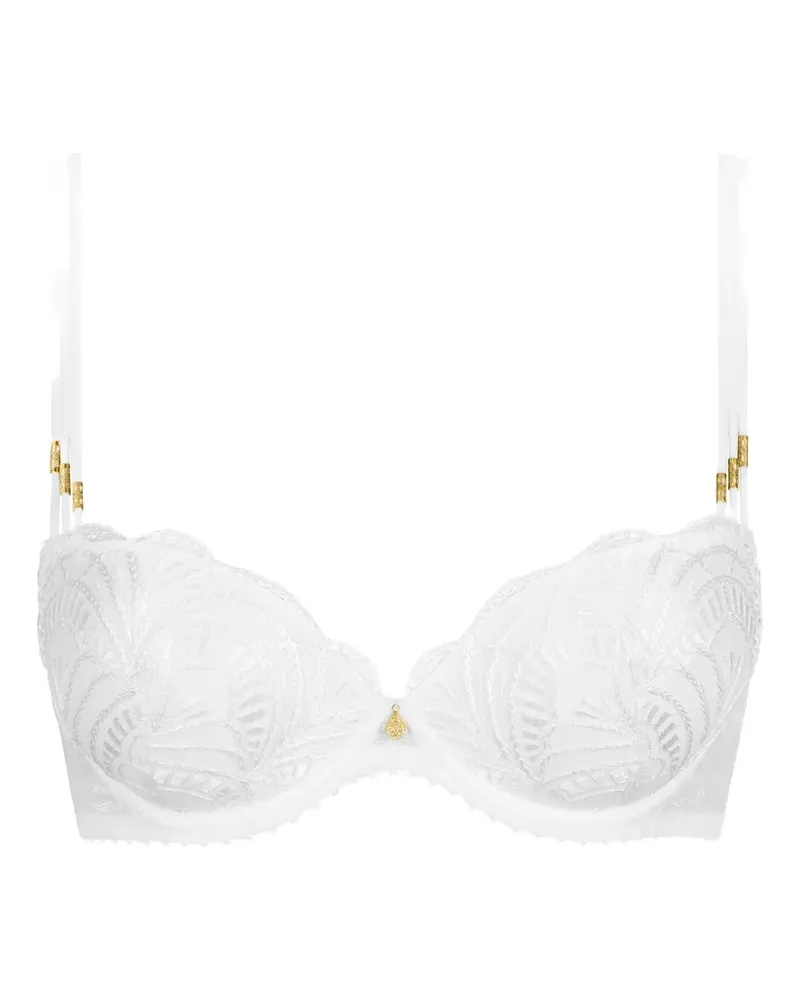 Aubade Vibes Push-up-BH mit Stickerei - Weiß Weiß