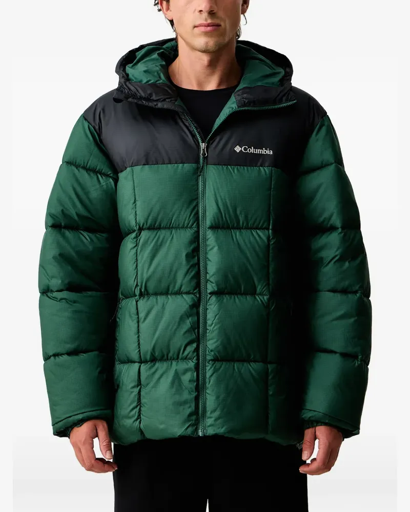 Columbia Sportswear Company colour-block hooded jacket - Grün Grün