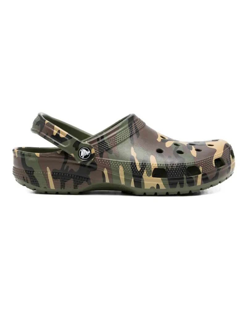 Crocs Classic camouflage clogs - Grün Grün