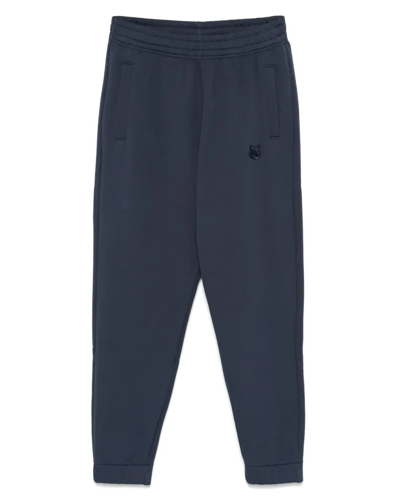 Kitsuné Jogginghose mit Bold Fox Head-Patch - Blau Blau