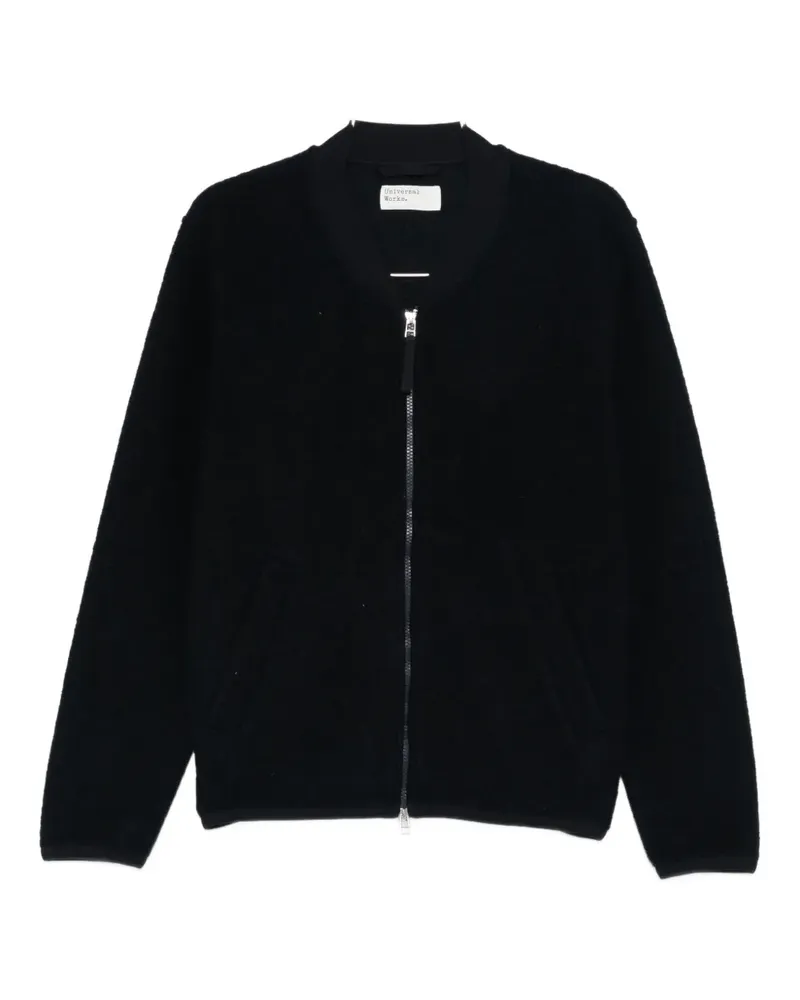 Universal Works baseball-collar jacket - Blau Blau