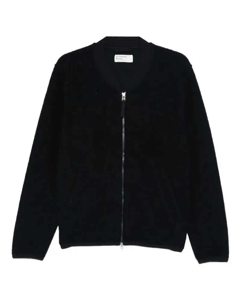 Universal Works Jacke mit Baseball-Kragen - Blau Blau