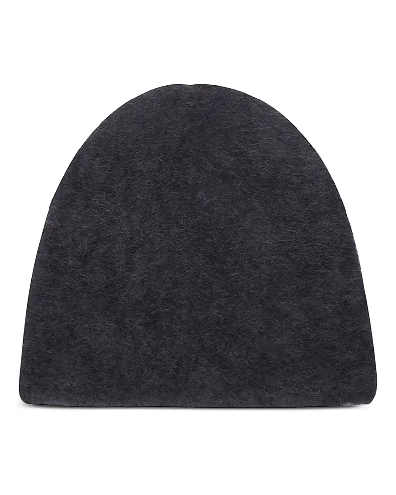 Uma Wang Soft Beanie - Schwarz Schwarz