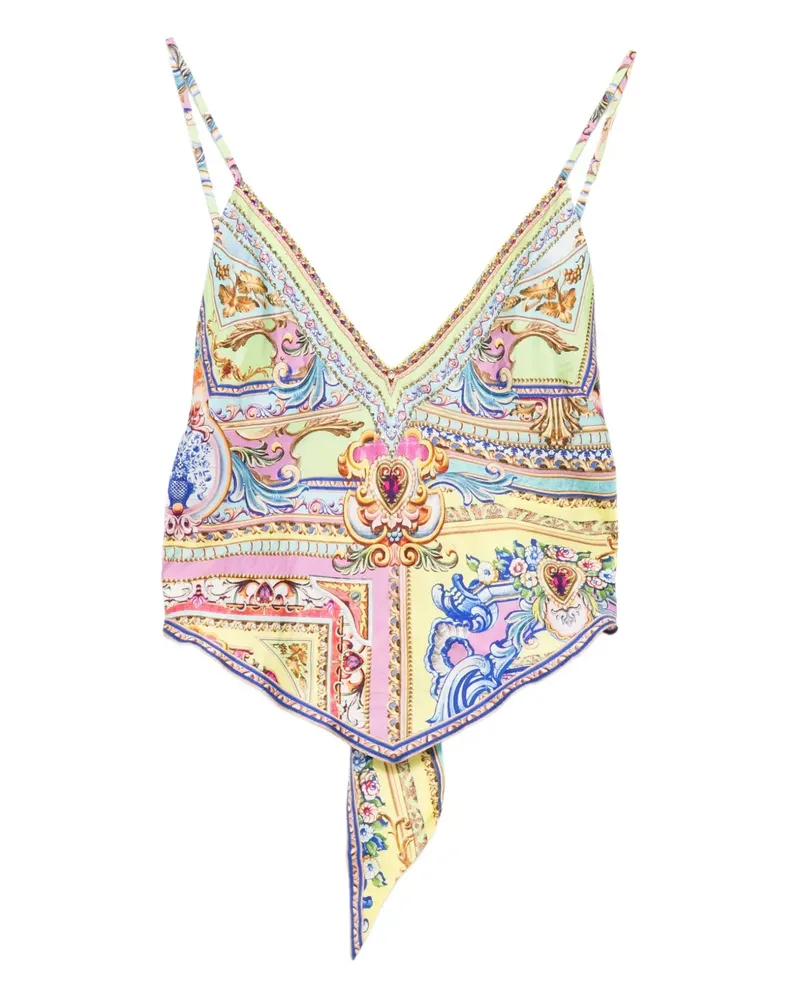 Camilla Spirit of Santa Maria Camisole-Top - Blau Blau