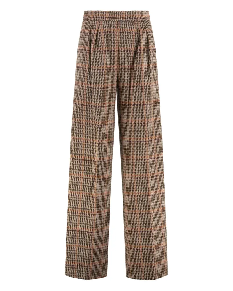 Max Mara Seggio Hose mit Falten - Nude Nude