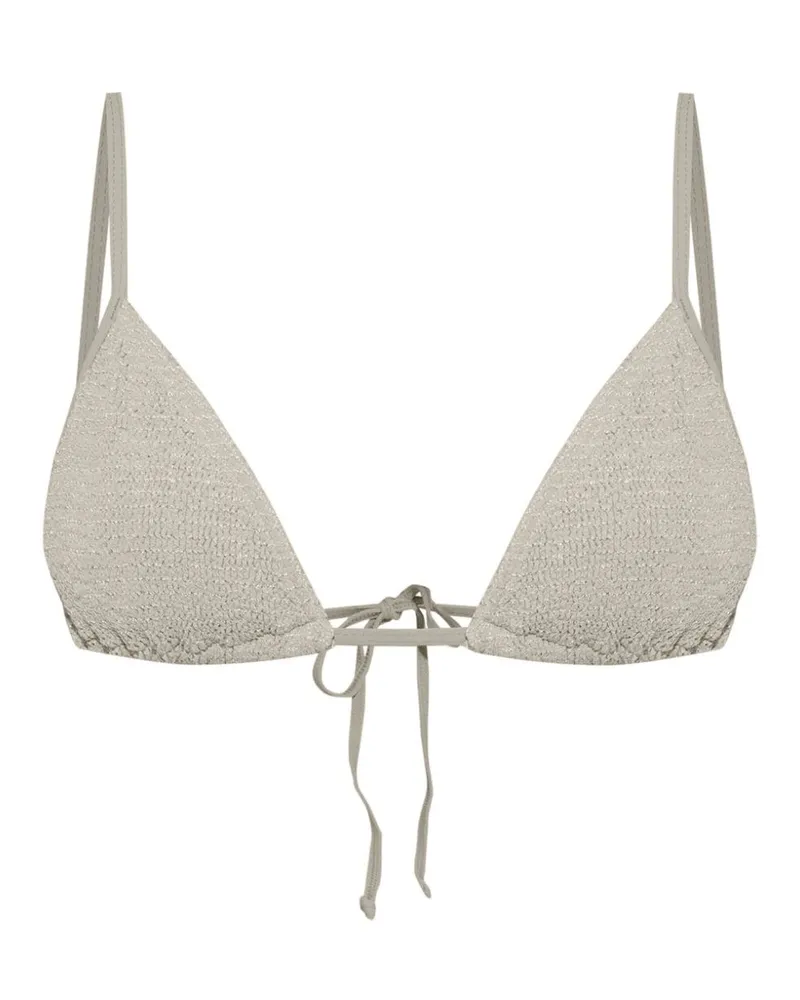bond-eye Luana Triangel-Bikinioberteil - Grau Grau
