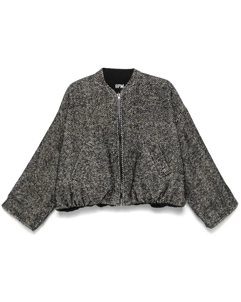 8PM Yale Jacke - Schwarz Schwarz