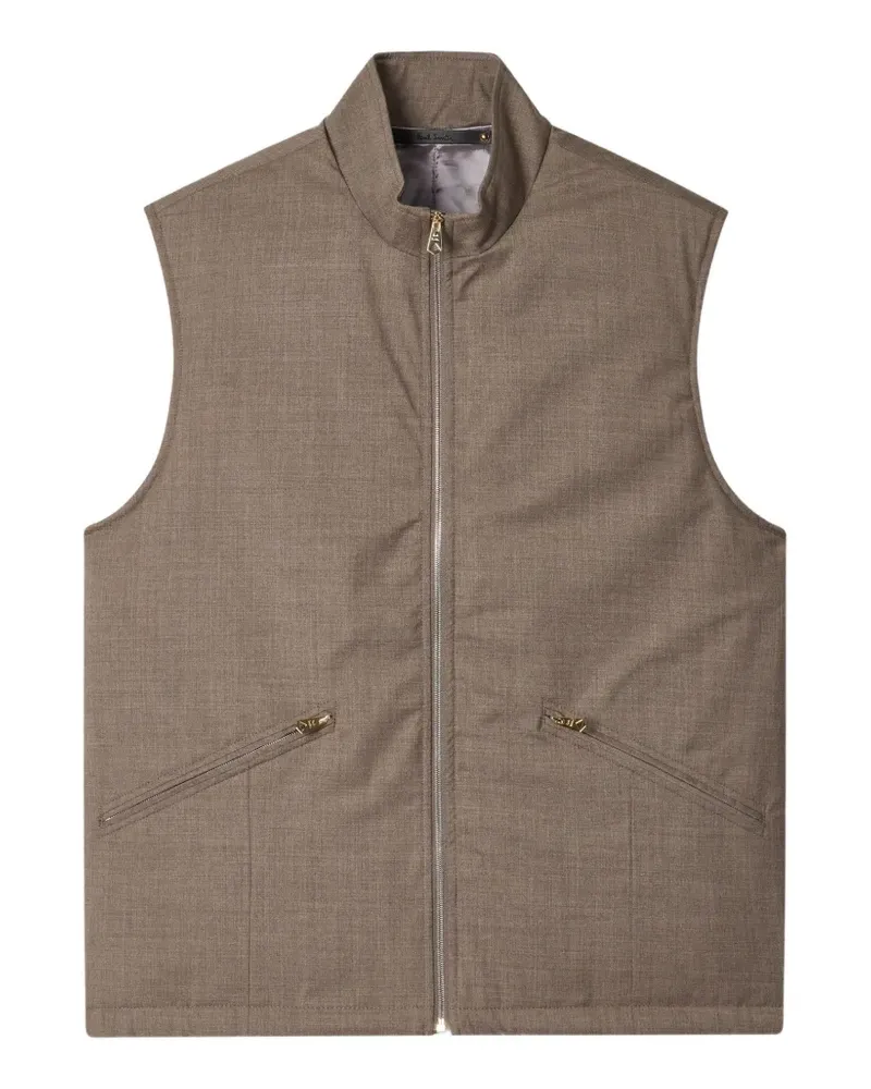Paul Smith zip pocket gilet - Braun Braun