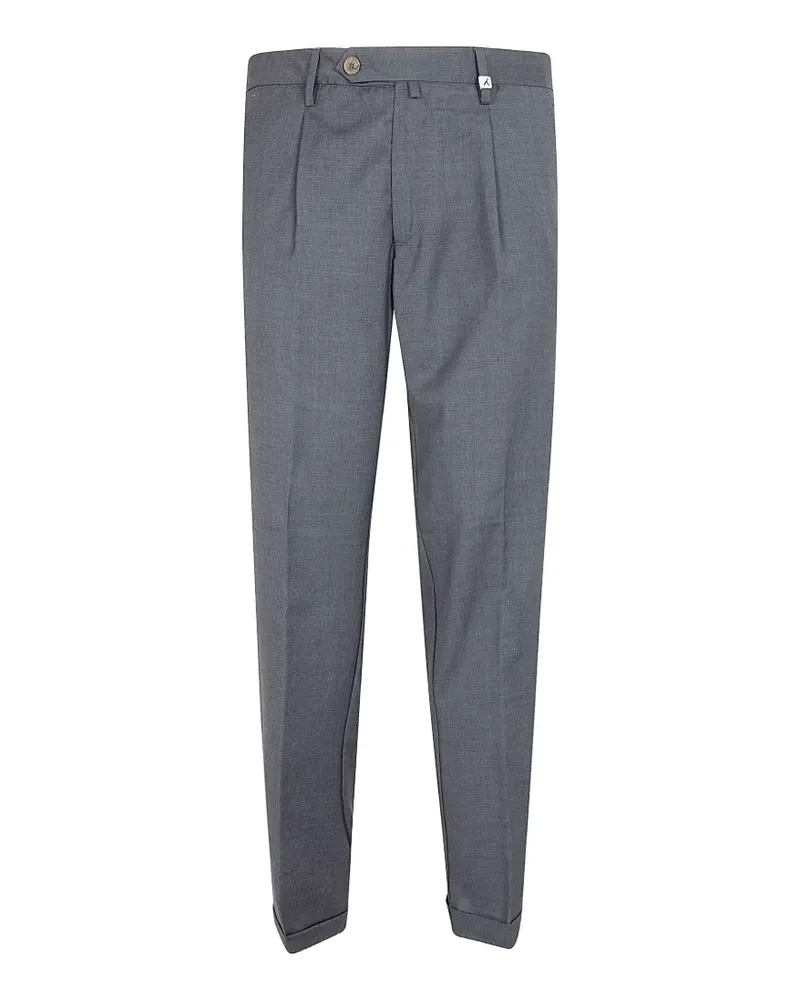 MYTHS belt-loops trousers - Grau Grau