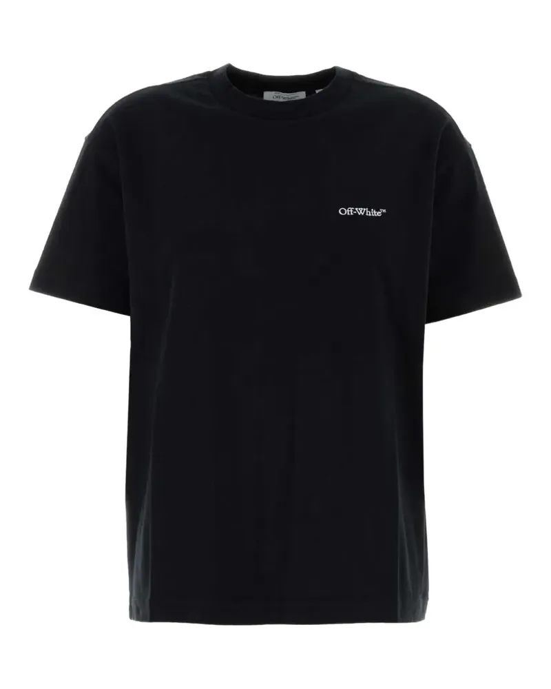OFF-WHITE Arrow Out Flower T-Shirt - Schwarz Schwarz