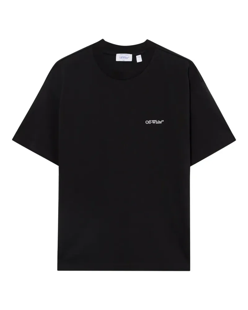 OFF-WHITE T-Shirt mit Pfeil-Print - Schwarz Schwarz