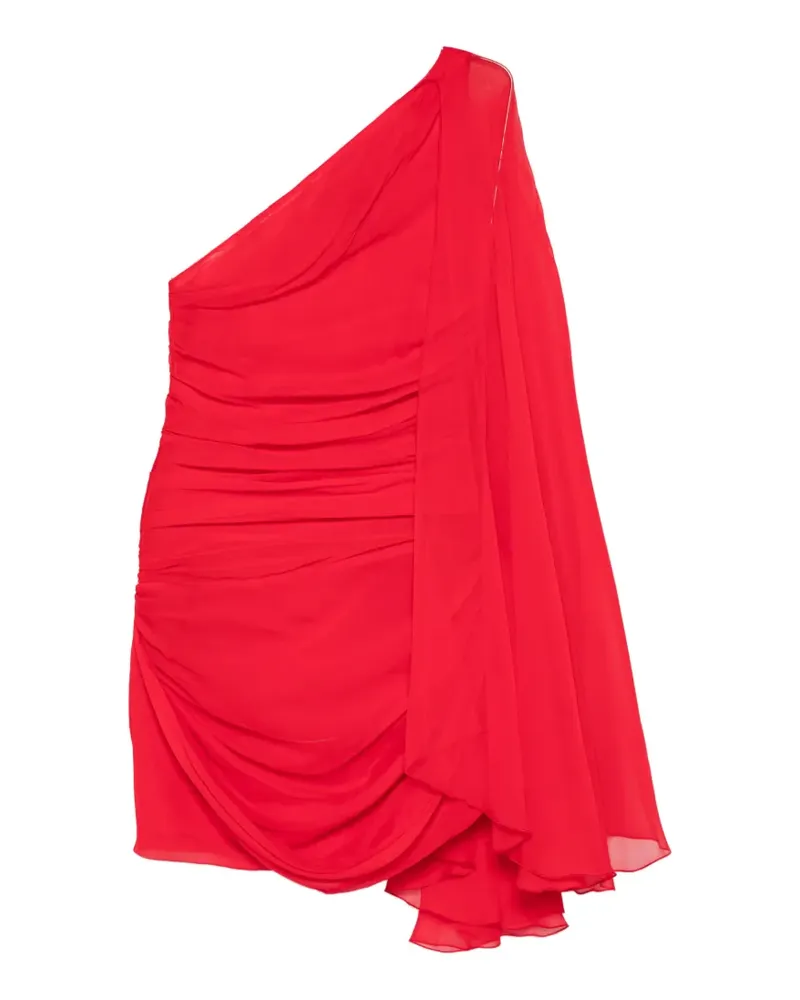 Giuseppe di Morabito Drapiertes One-Shoulder-Minikleid - Rot Rot