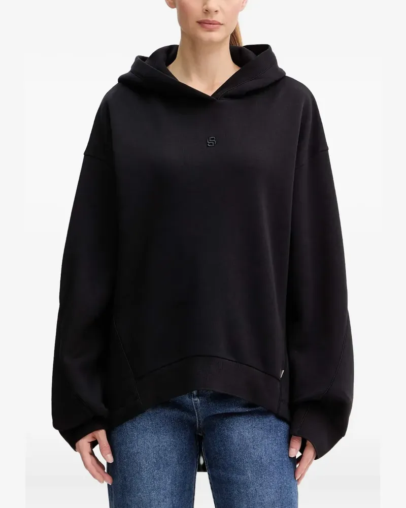 HUGO BOSS logo-detail hoodie - Schwarz Schwarz