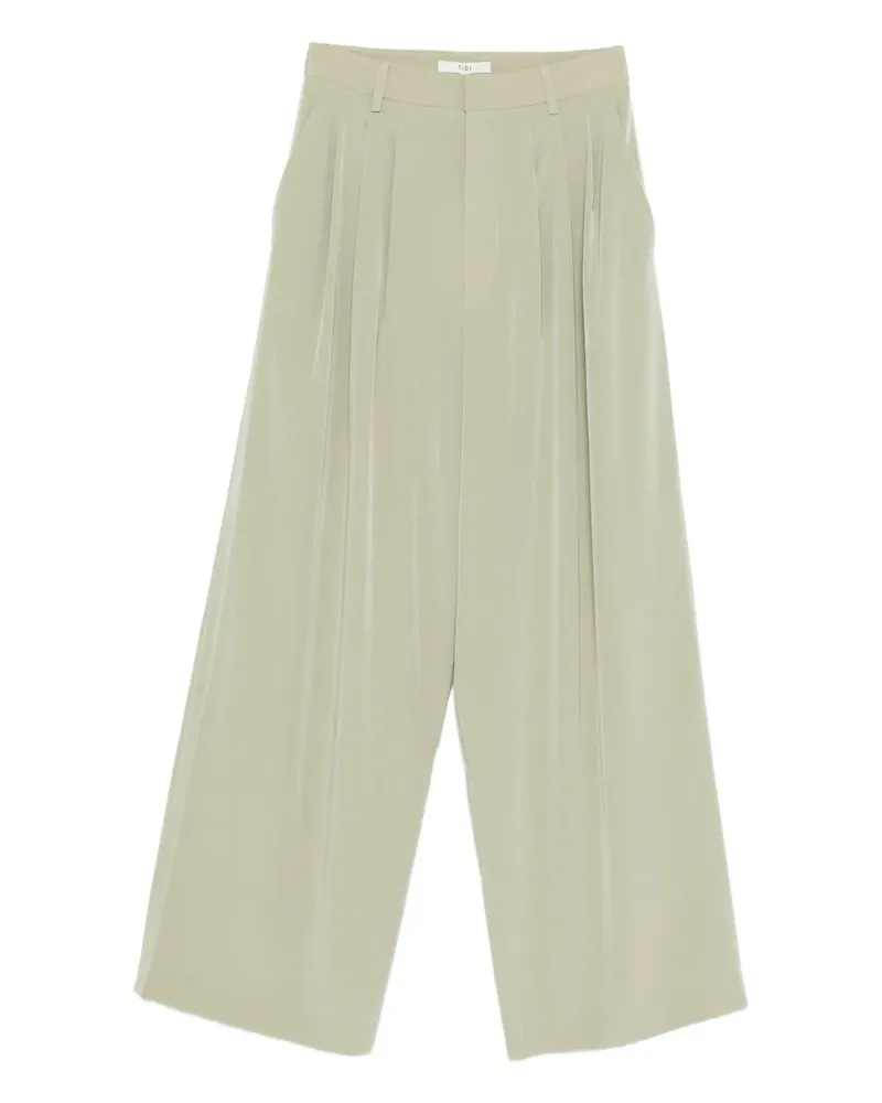tibi pleated trousers - Grün Grün