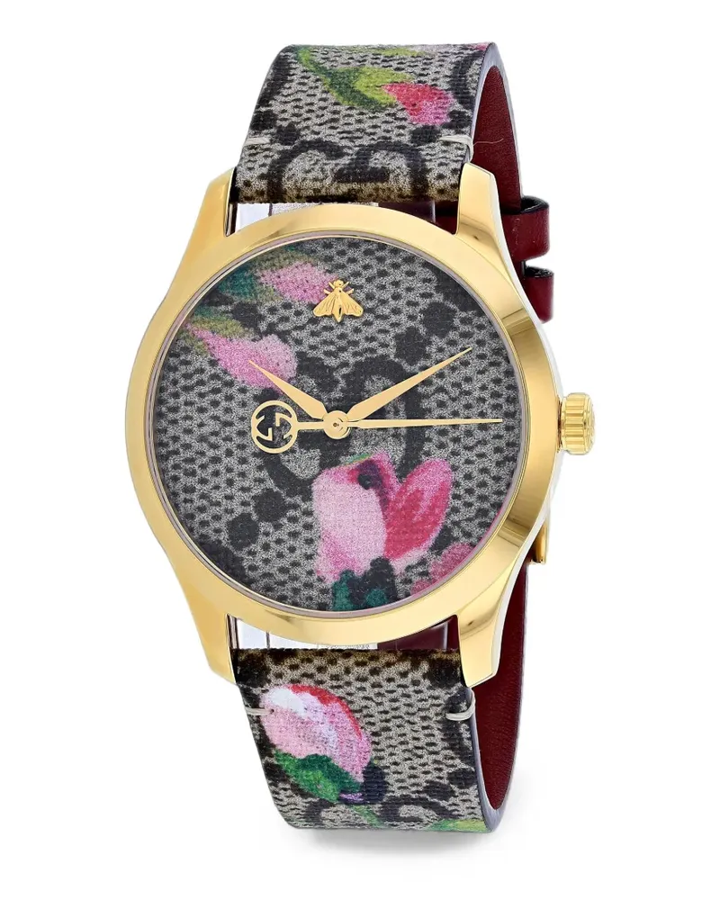 Gucci G-Timeless Armbanduhr 38mm - Grau Grau