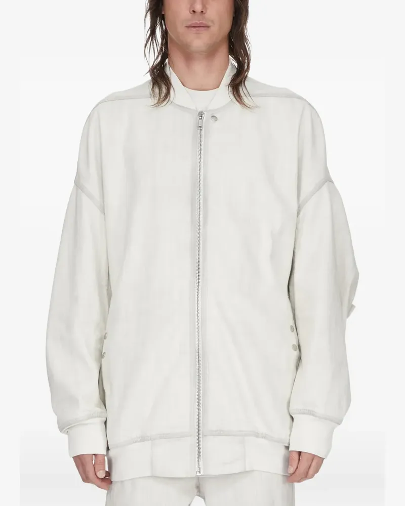 DRKSHDW by Rick Owens Temple Jumbo Flight Bomberjacke - Weiß Weiß