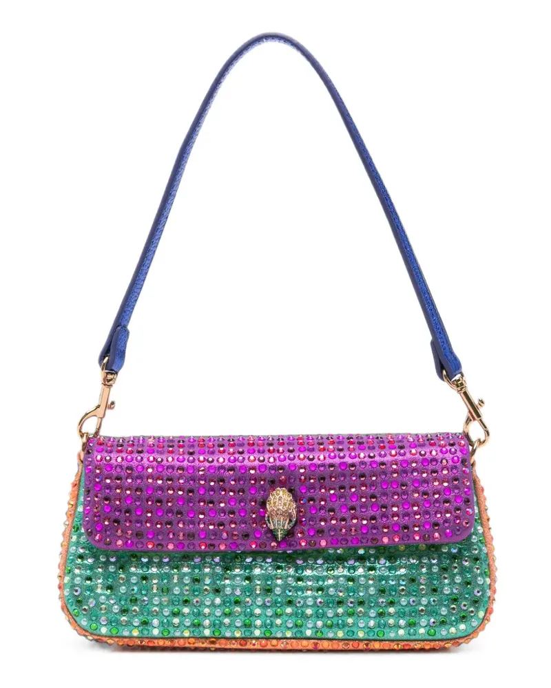 Kurt Geiger Schultertasche mit Kristallen - Violett Violett
