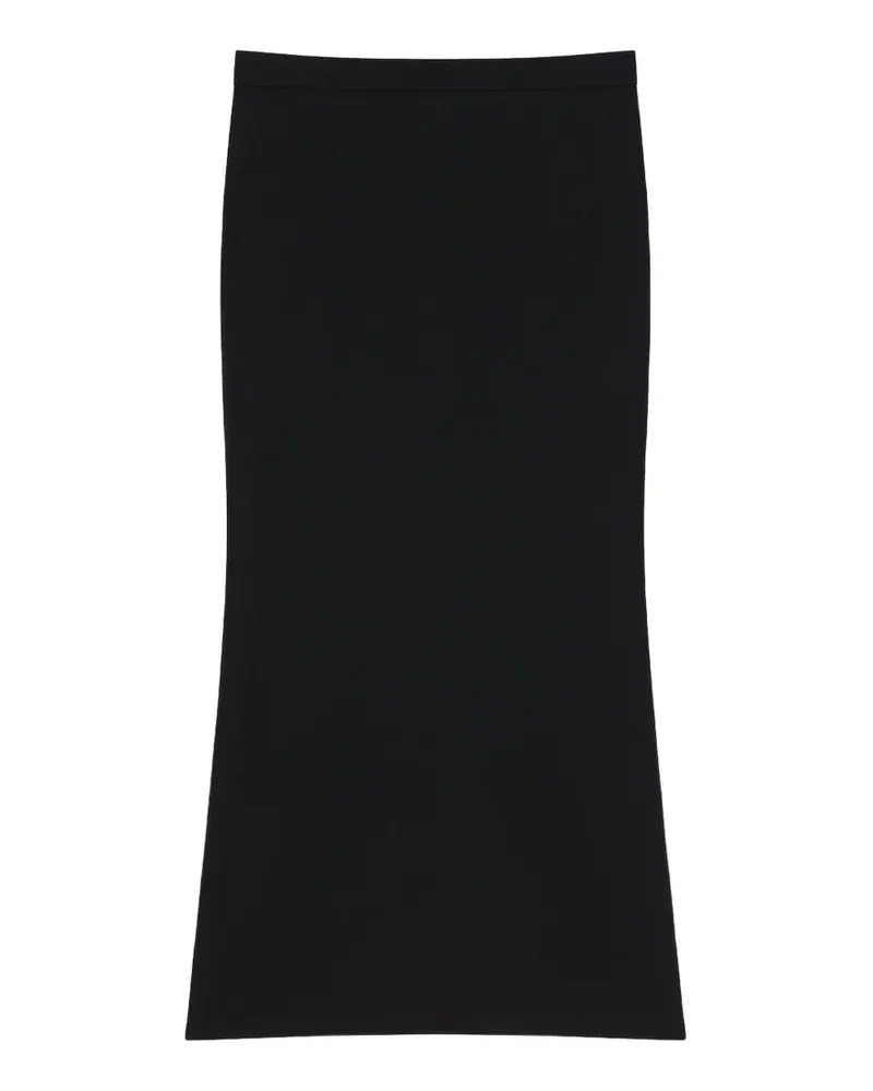 Givenchy Kickback Midirock aus Krepp-Cady - Schwarz Schwarz