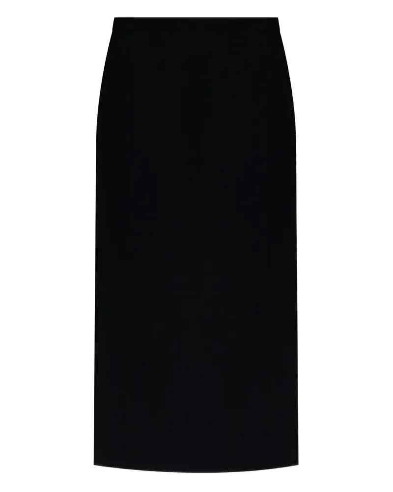 Givenchy Midirock mit Reißverschluss - Schwarz Schwarz
