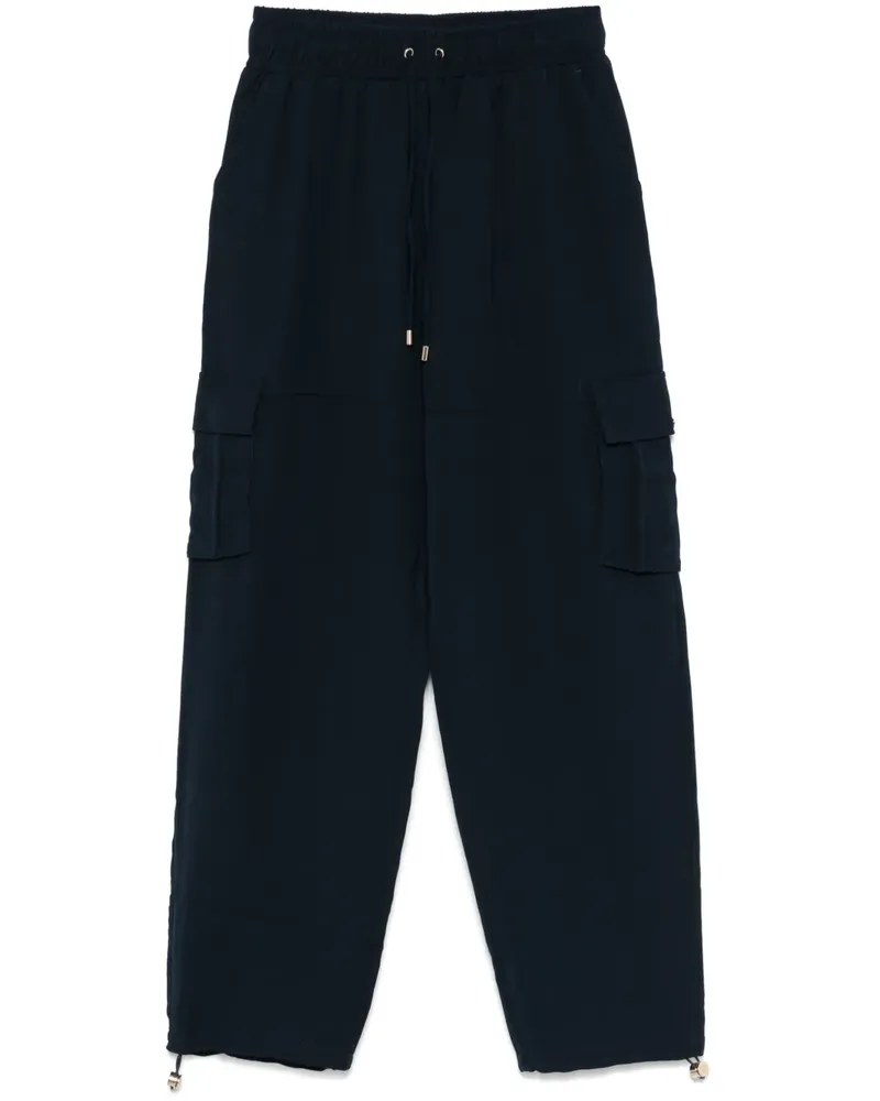 Liu Jo Jogginghose mit Cargotaschen - Blau Blau