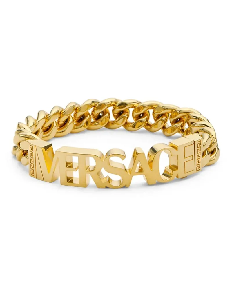Versace Halskette mit Logo Gold