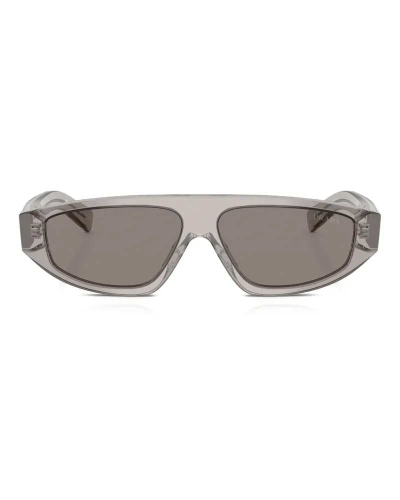 Prada geometric-frame sunglasses - Grau Grau
