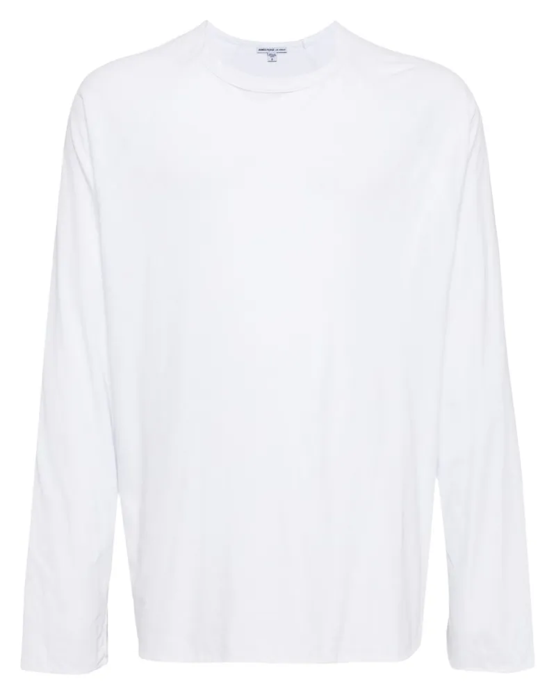 James Perse Clear Langarmshirt - Weiß Weiß