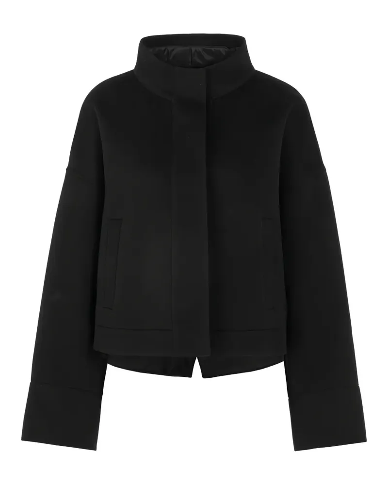 Marc Cain Kapuzenjacke mit Stehkragen - Schwarz Schwarz