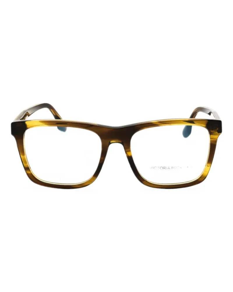 Victoria Beckham rectangle-frame glasses - Schwarz Schwarz