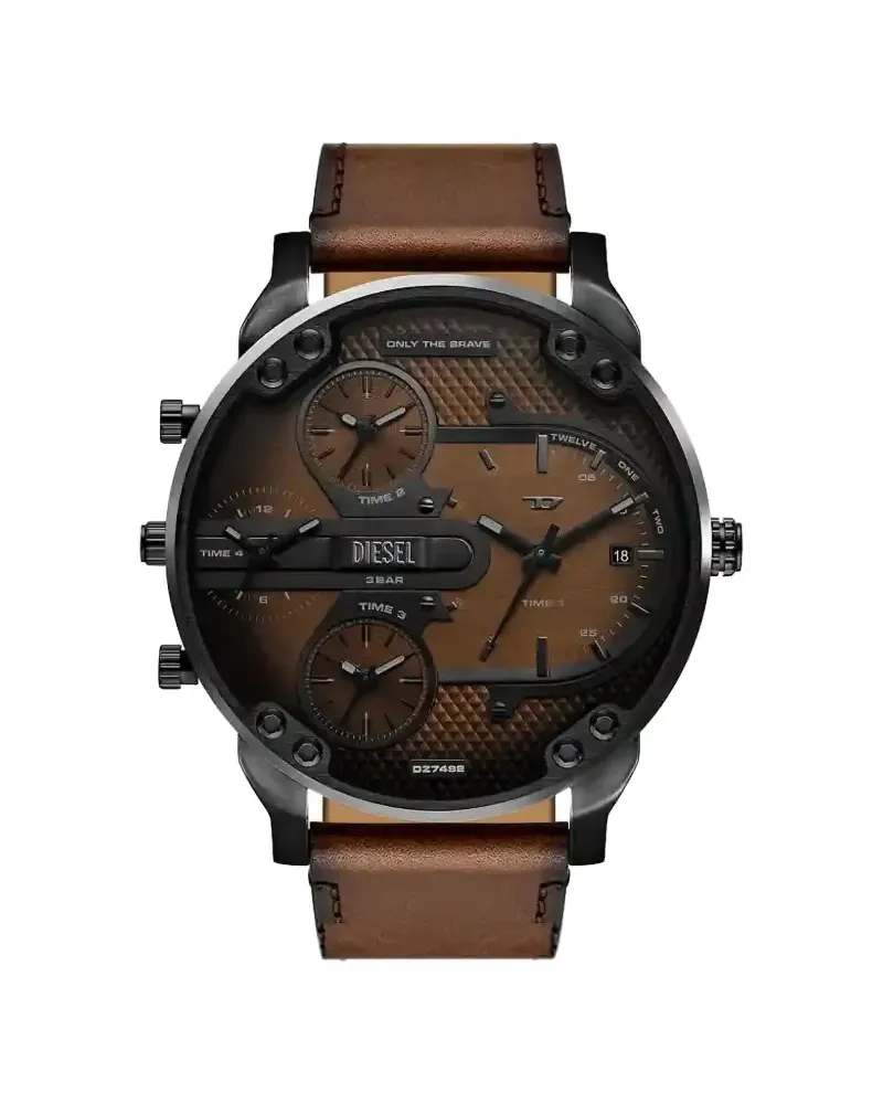 Diesel Mega Chief Slim 55mm - Braun Braun