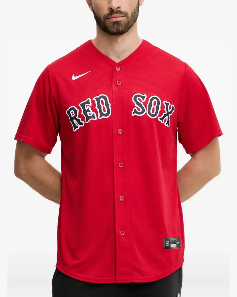 Nike x MLB Red Sox T-Shirt mit Logo - Rot Rot