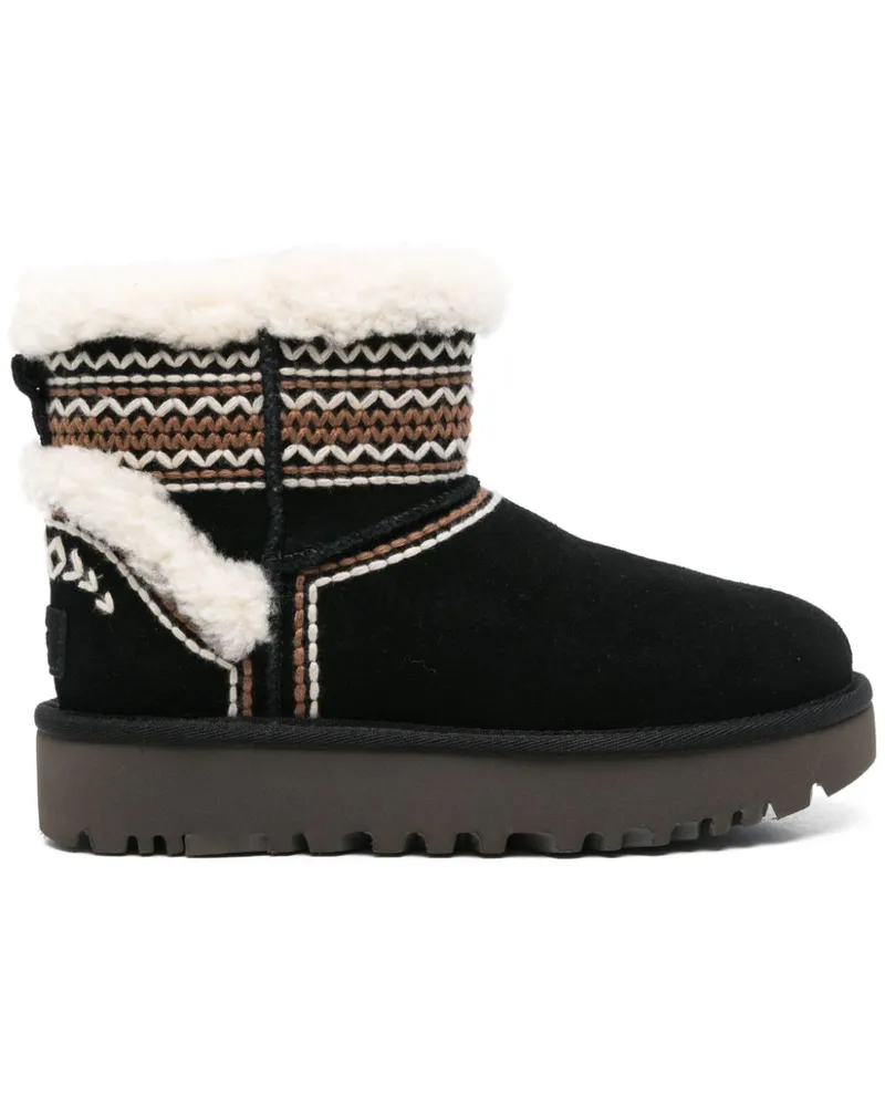 UGG Classic Mini Antherson Stiefel - Schwarz Schwarz