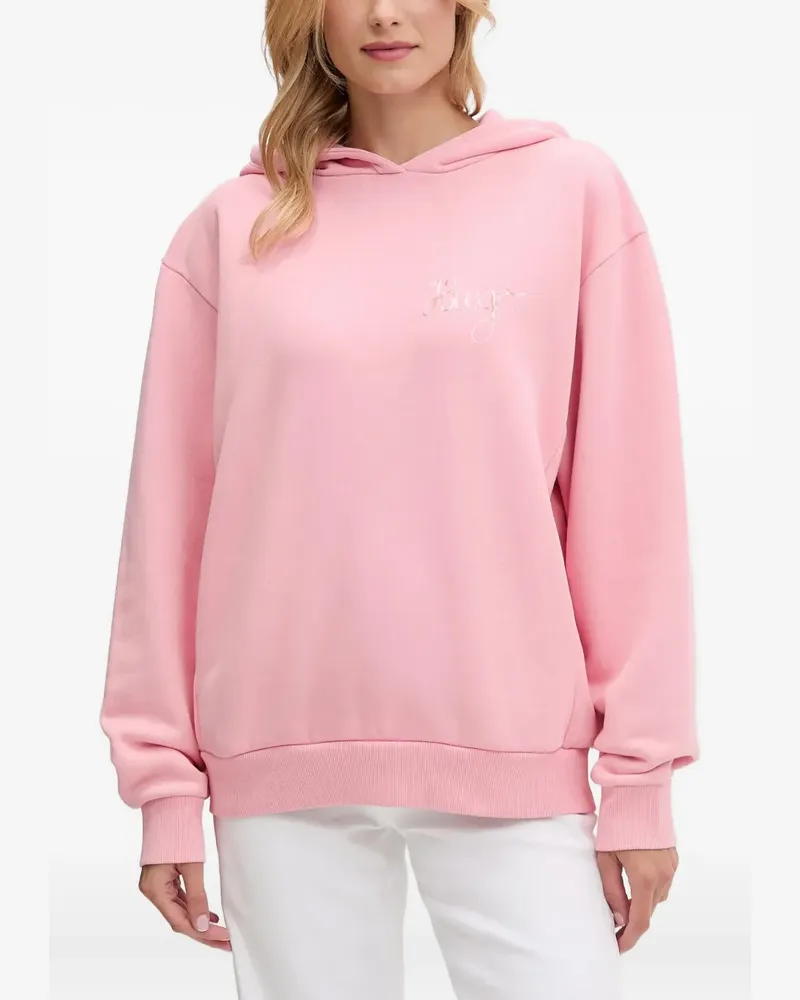HUGO BOSS Hoodie mit -Logo - Rosa Rosa