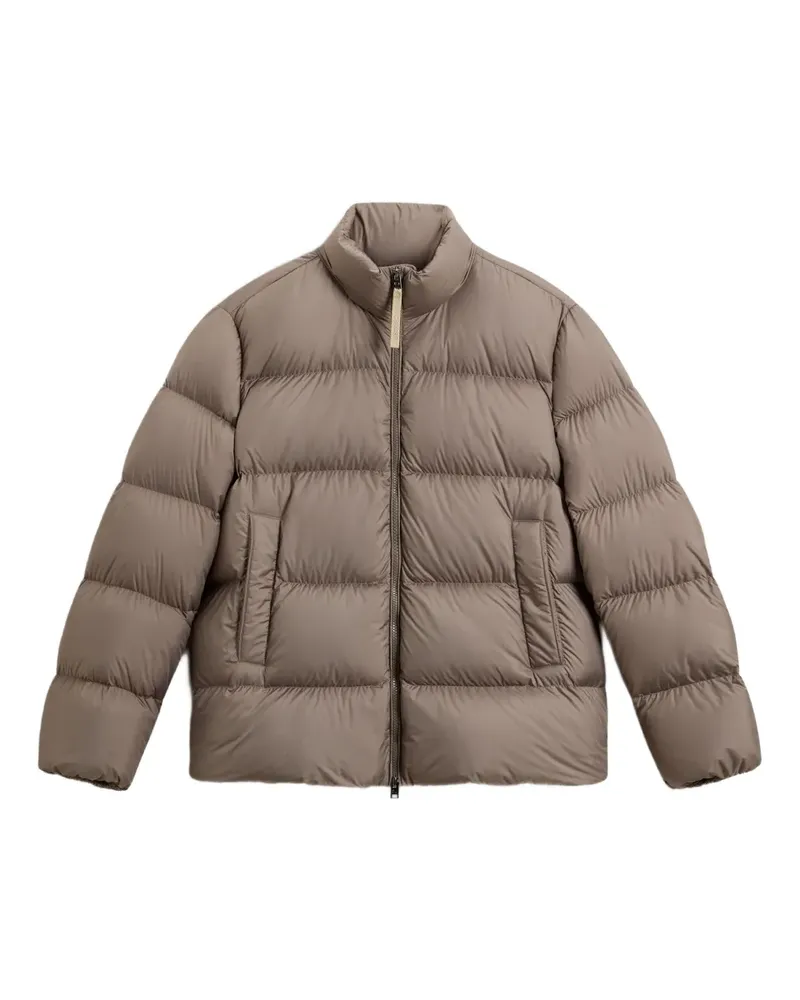 Woolrich Gesteppte Jacke mit Stehkragen - Braun Braun